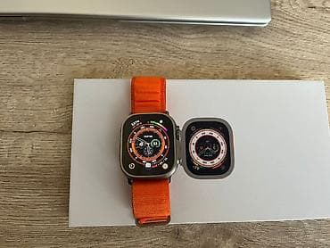 Apple watch ultra Saat ideal vəziyyətdədir, cızıq və problem YOXDUR lalafo.az -da Apple watch ultra Saat ideal vəziyyətdədir, cızıq və problem YOXDUR