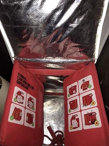 burger coreyi: YANGO Yemək Çatdırılması üçün termo çanta - Peşəkar çatdırılma üçün — 2