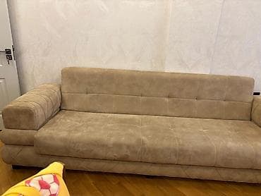 gece lampasi: Bej rəngli çevrilən divan - Funksiya: Asan mexanizmlə tam açılaraq — 1