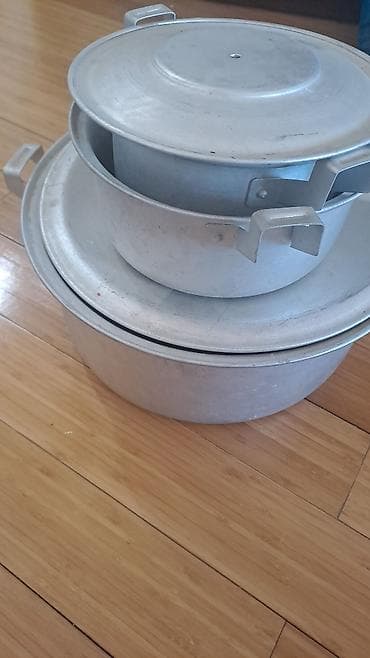 canavar sekli: Mətbəx qab-qacaq dəsti 1ci bosqablar 40 azn 2ci sekil 3lu alminium — 2