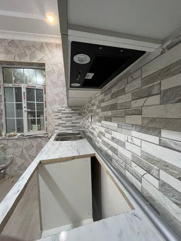 səməni xonça: Sifarişlə mətbəx dəsti, Özü çəkən petlələr, MDF, Kredit var, Pulsuz çatdırılma — 3