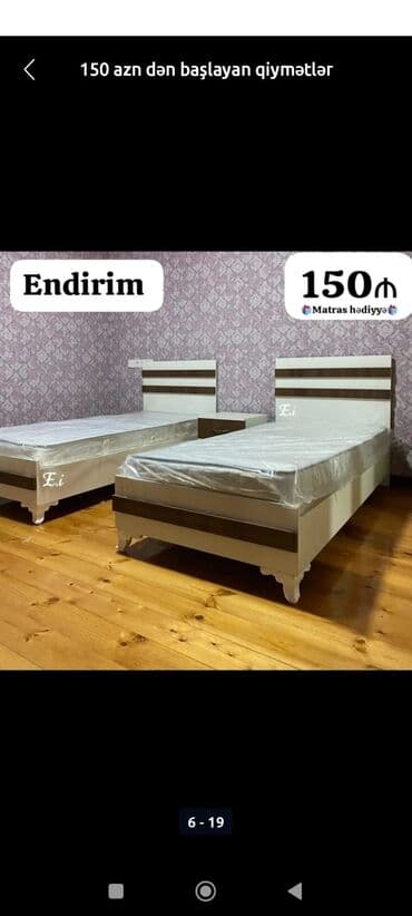 madeyra tek carpayi qiymetleri: Yeni, Təknəfərlik çarpayı, Bazasız, Matras ilə, Siyirməsiz — 14