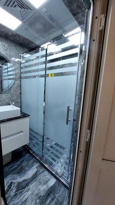 стеклянные перегородки в ванную комнату: Новый Перегородка, Бесплатная доставка — 8