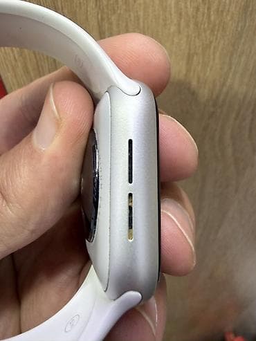 Смарт браслеты: Смарт часы, Apple, Водонепроницаемый, цвет - Серебристый — 4