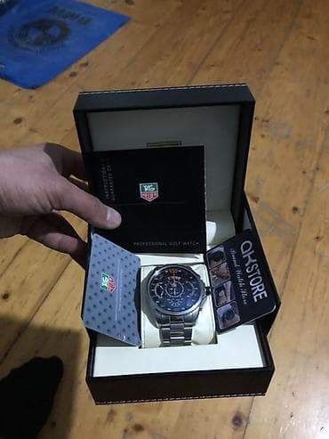 Şəxsi əşyalar: Qol saatı, Tag Heuer, rəng - Gümüşü — 5