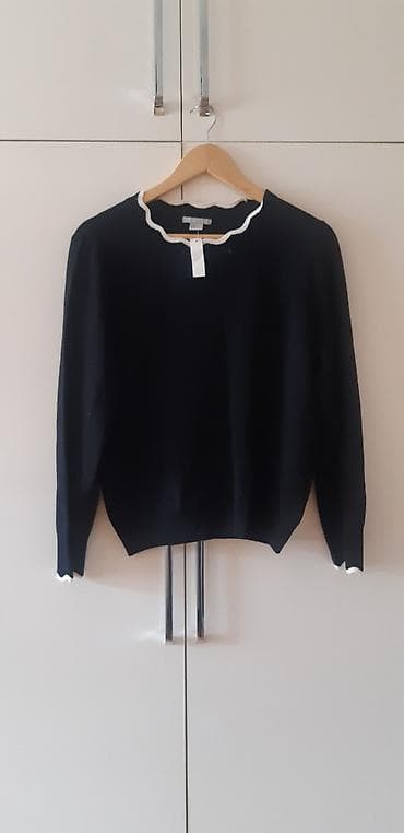 kofta m: Sviter, H&M, M, rəng - Qara — 1