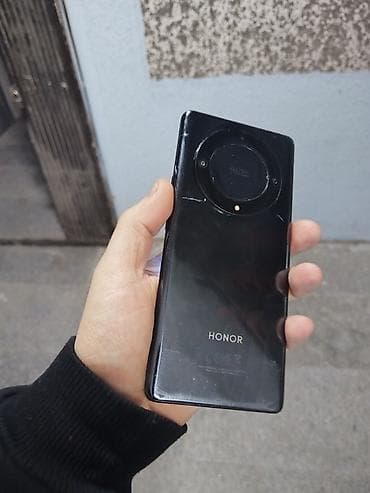 iphone x max: Honor X9a, 128 GB, rəng - Qara, Sensor — 2