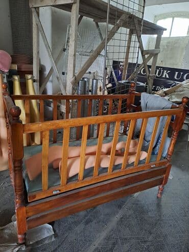 мох: Oğlan və qız üçün, Dördbucaq, Beşik, Dəstsiz, Matras ilə, Yellənmə mexanizmsiz — 2