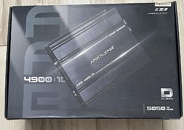 Deaf Bonce Apocalypse AAB-4900.1D monoblok gücləndirici - Sinif: D