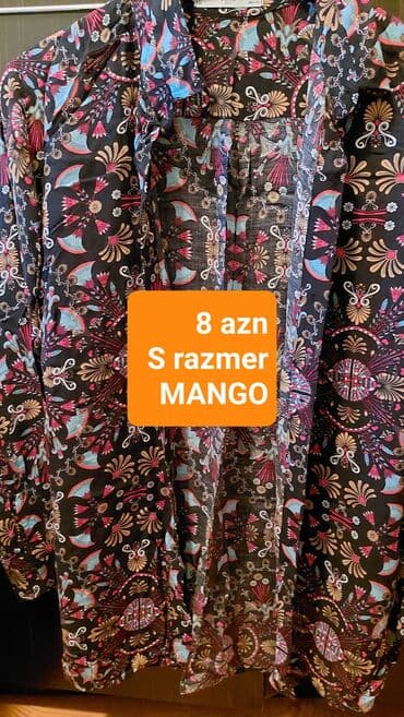 Köynək və bluzalar: Рубашки S размер — 3