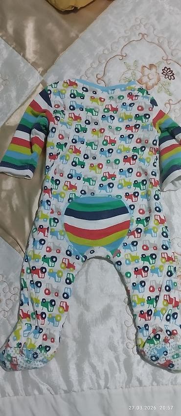 komplekt: Uşaq dəsti, Uniseks, 3 - 6 ay — 7