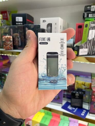 qelyan magazasi: Vape pod Elektron qelyan İ FUME 2 POD 650 mah 7ml TYPE-C port — 7
