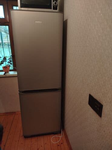 Separatorlar: İki kameralı soyuducu - Rəng: metalik boz - Alt hissədə dondurucu — 3