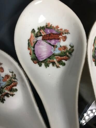 kafeyni serviz: Nahar dəsti, rəng - Ağ, Keramika, Madonna, 10 nəfərlik — 2