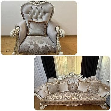 Divan +2 kreslo. Satılır 600 azn. Baha alınıb, az işlənib. Ünvan