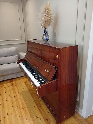 TOKKATA upright pianino - Korpus: parlaq laklı tünd qəhvəyi ağac