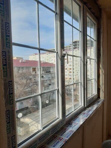ремонт в стиле лофт: Cam balkon, foto sell qapılar, duş kabinə pvc qapı pəncərə sürmə — 11
