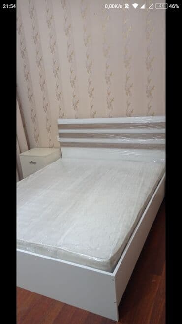 taxt dəsti 50 m: İkinəfərlik çarpayı, Bazasız, Matras ilə, Azərbaycan — 2