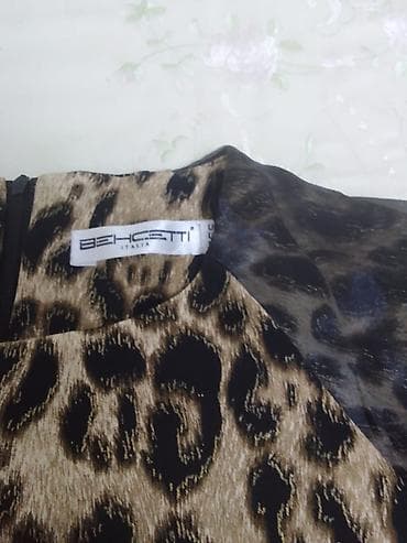 Leopar naxışlı uzun ziyafət/şam geyimi – BEHGETTI ITALIA - Brend — 2