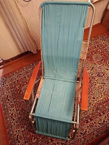tofa: Çimərlik/bağ üçün qatlanan şezlonq-kreslo 4 cür açılır SSSR-70m. - — 3