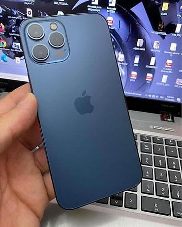 IPhone 12 Pro, 256 GB, Mavi, Zəmanət, Kredit, Simsiz şarj