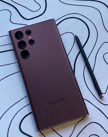 cox ucuz telefonlar: Samsung Galaxy S22 Ultra, 512 GB, rəng - Bənövşəyi, Zəmanət, Barmaq izi, Simsiz şarj — 2