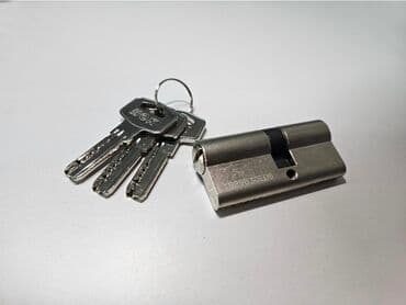 замки на входную дверь: Kilid "HOK" Seyf qapı zamoku, 2 ədəd açarı ilə birlikdə zavod original — 2