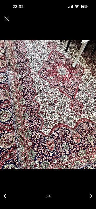 Digər ev dekoru: YUN ƏL iŞİ AĞIR QALIN XALÇADI. ÖLÇÜ 2,50/3,50 — 3