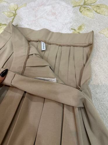 ağ qadın ətəkləri: Stradivariusdan 59 azn alınıb 1 defe çekılışe geyınılıb — 3