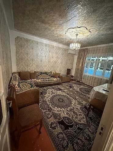 ev gence: 3 otaqlı mənzil – tam mebellə və texnika ilə kirayə verilir 350 manat; — 4