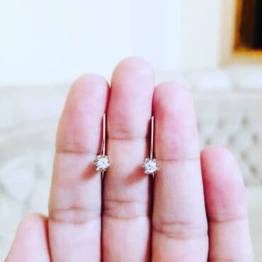 sirqalar qizil: Sırğa, Sarı qızıl, 583 Əyar — 1