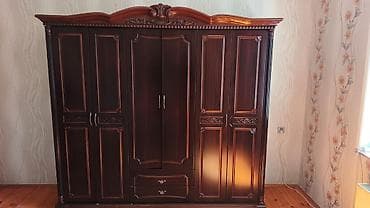 yatag destleri: Yataq mebeli: dolab, çarpayı, trumo və 2 tumba. Dikt olmadığı üçün — 1