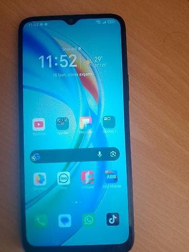 iphone 16 128: Honor X5b Plus, 128 GB, rəng - Qara, Barmaq izi, Simsiz şarj, Face ID — 3