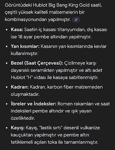 omega qol saatı: Qol saatı, Hublot, rəng - Qızılı — 4