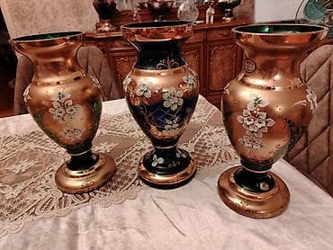 şuşə gulu: Vaza dəsti, Bogem şüşəsi — 1