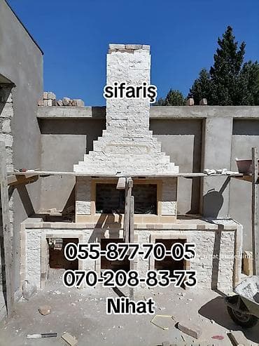 ventilyator temiri: Kərpic işləri və açıq hava mətbəxi/şamdan-peç tikintisi Xidmətin — 7
