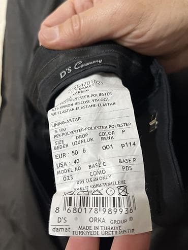 jenşen bitkisini harada tapmag olar: D’S Damat – D’S Ceremony klassik kostyum - Model: COMO, BASE C — 3