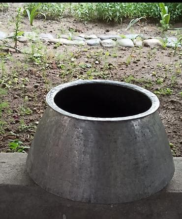 Aş qazanı, rəng - Gümüşü, Mis