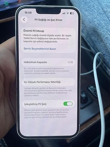 iphone 17 pro silver: IPhone 13, Ağ — 8
