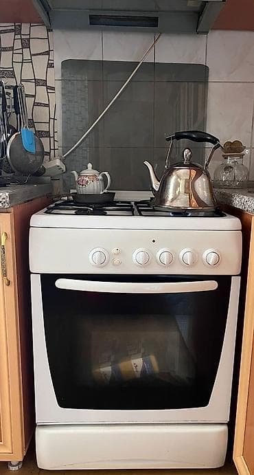 itimat soba: Qaz sobası Ayrıca dayanan, 4 gözlü, İşlənmiş — 2