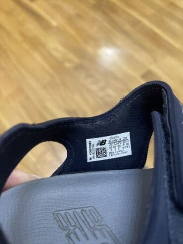 supinatorlu uşaq səndəlləri: New Balance uşaq sandalları - Rəng: tünd göy qayışlar, boz altlıqlar — 5