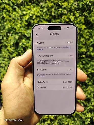 bakcell operator nomresi: IPhone 15 Pro, 128 GB, Natural Titanium, Zəmanət, Kredit, Simsiz şarj — 2