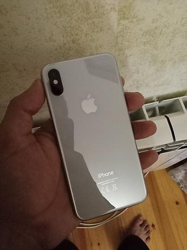 phone 8: IPhone X, 64 GB, Gümüşü — 1