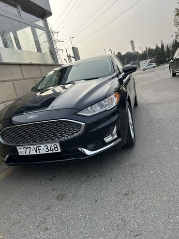 range rover satilir: Ford Fusion sedan - Kuzov: qara rəng, aerodinamik xəttlər, xrom ön — 5