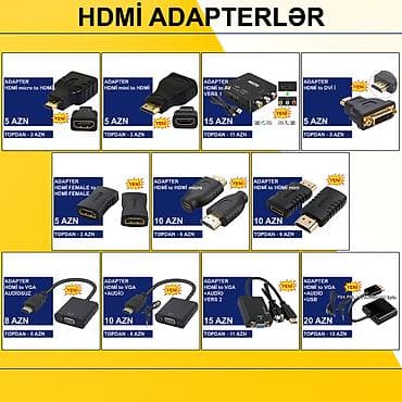 pc kamputer: HDMİ Adapterlər/Konverterlər (Çeviricilər) ⭐HDMİ to AV ver1 – 15 AZN — 1