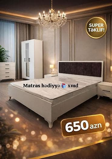 ucuz termolar: İkinəfərlik çarpayı, Termo, Dolab, 2 tumba, Yeni — 1