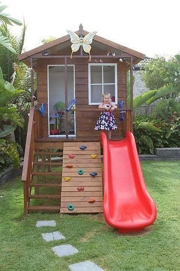 qapi perdeleri: Uşaq üçün taxta oyun kompleksi və oyun evləri Məhsul təsviri: - — 8