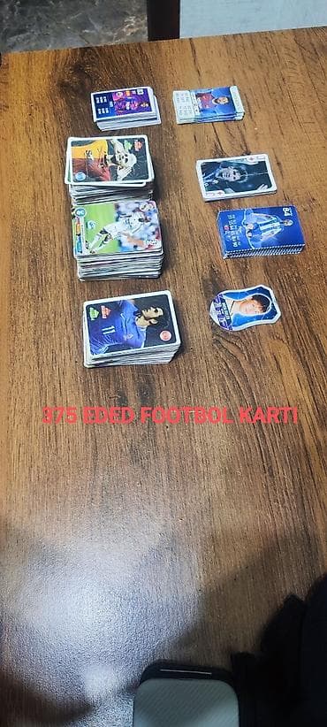 turniket nədir: Futbol kartları dəsti – 375 ədəd - Toplu kolleksiya: müxtəlif liqalar — 1