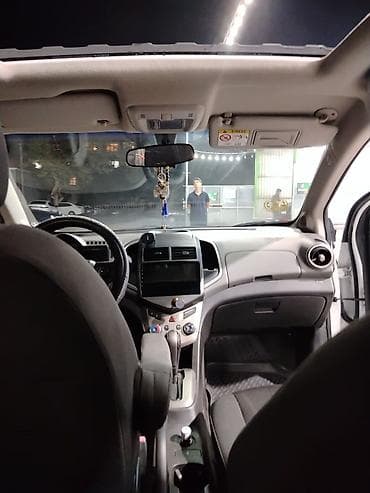 zapi satisi: Chevrolet Aveo Sedan – ağ rəng Heç bir problemi yoxdu.Abs, lyuk, park — 8