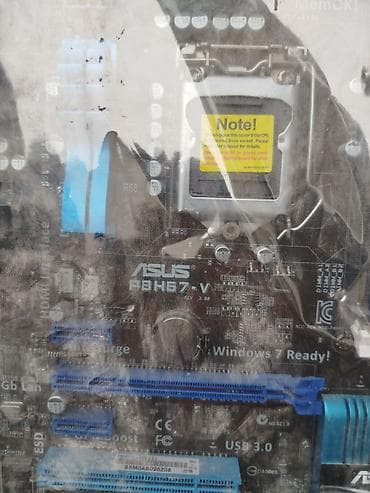 Masaüstü kompüterlər və iş stansiyaları: ASUS P8H67-V anakarti - Çipset: Intel H67 (REV 3.0) - Prosessor — 1